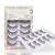 False Eyelashes 5 Pairs Multipack Synthetic Fiber Material 3D Lashes Natural Reusable Lashes for Professional Used for Women Girls by EYEMEI Glam Wispies