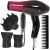 Professional Hair Dryer Jooayou 3000W Ionic Hairdryer with Diffuser Hairdryers for Women with 3 Heat 2 Speed and Cool Button Fast Drying Blow Dryer for Home Travel Salon Rose Red