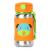 Skip Hop Toddler Sippy Cup with Straw  Zoo Stainless Steel Straw Bottle  Dog