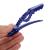 6 pieces crocodile hair clip hairdresser cutting clamp anti-slip single zinke professional hair styling alligator hairdresser clasp hair cut template hairdresser accessories (blue)