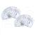 Eye Gel Pads Lint Free Eyelash Patches 100 Pairs Under Eye Gel Pads for Pro Salon and Individual Eyelash Extension (SILVER)