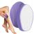 Crystal Hair Eraser Nano Crystal Hair Removal Stone Fast & Easy Magic Crystal Hair Remover for Men and Women Soft Smooth Silky Skin Painless Hair Removal Tool for Arms Legs Back (Purple)