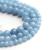 Filluck Natural Stone Beads Aquamarine 8mm Polished Round Smooth Gemstone Beads for Jewelry Making 15 Inch(Aquamarine,8mm)