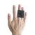 VerteLife Finger Splint Breathable Finger Buddy Wraps Finger Sleeve Support Adjustable Elastic Finger Brace Sports Aid for Arthritis Trigger Finger Finger Pain Relief and Sport Injuries - Black/M Double M
