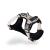lionto dog harness padded anti-pull harness reflective safety harness adjustable size M beige M Beige