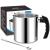 Candle Making Pouring Pot, DINGPAI 44oz Double Boiler Wax Melting Pot, 1pc Spoon, 304 Stainless Steel Candle Making Pitcher, Silver Color with Heat-Resistant Handle and Dripless Pouring Spout Design