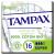 Tampax Cotton Protection Super Stamps with Applicators Pack of 16