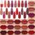 evpct 18 Pcs Capsule Pills Lipstick Mini Matte Lipstick Set for Women Long Lasting labiales mate 24 horas originales Deep Red 24 Hours Waterproof Stay on Matte Mate Lipstick and Lip liner Set Sampler 18 Count (Pack of 1) Set04