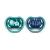 Philips Avent Ultra Air Schnuller- 2 Pack BPA-free breathable pacifier for babies from 18 months including transport and sterilization box elephants/Hello (model SCF349/18) Elephants/Hello 2 Series Pack Animal pressure