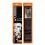 Nitram Academie Fusains Fine Art Charcoal HB Box of 5 5 Count (Pack of 1) Black