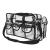 Enkrio Clear Bag Waterproof Makeup Handbag with 5 Outside Pockets Travel Bag Sports Bag Organizer with Shoulder Strap