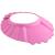 ISO TRADE Shower Cap Children Swimming Cap Adjustable 13-15cm Ear and Eye Protection Universal 1835 Color: Pink