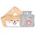 Wearable Hot Water Bottle Warm PVC Hot Water Bottle Pouch with Soft Plush Hand Waist Warmer Cover 02-1000ml Yellow dog