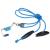 RangeMaster BlueRanger Shoulder Pulley with Patient Guide  Aids Recovery and Rehabilitation  Helps Enhance Pain Free Range of Motion  Adjustable, Metal Bracket Door Attachment Metal Bracket Door Attachment Blue