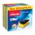 Vileda Glitzi Plus scouring pad dishwashing sponge for the kitchen sponge with antibacterial effect highly absorbent pack of 18