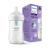Philips Avent Natural Response Baby Bottle - 260ml Baby Milk Bottle with AirFree Vent BPA Free for Newborn Babies Aged 1 Months+ Bear Pattern (Model SCY673/82) with AirFree Vent Bear