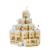 Koro - organic whole grain rice waffles amaranth millet 12 x 120 g - crispy snack Perfect for on the go with only 26 calories per piece 120 g (12 pack)