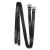 WALDHAUSEN Star Stirrup Leathers with Rhinestones Black Length 120 cm