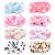 Spa Headbands  Coral Fleece Makeup Headband Cosmetic Headband  Lovely Face Washing Headband Shower Headbands Headwraps  Soft Bowknot Spa Hair Band Spa Birthday Party Supplies for Girls Women 8PCS (Bow Hair Band-D)