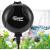 Hygger oxygen pump for aquarium very quiet aquarium air pump noise lower than 33dB 1.5W powerful oxygen pump 420ml/m suitable for fish pools and the nano aquariums black
