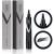 Void homme beard pencil (dark brown) men beard and bare pencil Bart color black and beard filler for filling beard filler pen and beard color black waterproof bare pencil |Mens Beard Pen