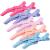 OBSCYON 10Pcs Plastic Non Slip Hair Clips for Women, Professional Alligator Hair Clips, Hair Styling Clips Sectioning Clips of Hair Salon Pure color