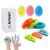 Premium finger trainer climbing ball hand training hand trainer set hand grip trainer strengthen finger exerciser grip ball finger stretcher silicone to strengthen the fingers and forearms (9PCs)