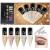 Go Ho Glitter Liquid Eyeliner Colorful Set 5 Colors Metallic Shimmer White Silver Gold Diamond Eye Liner Glitter Eyeliner Korean Makeup Waterproof Long Lasting Glow Eyeliner Sparkle Eyes Makeup Set 1