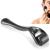 Iopykkoa Beard Roller 0.5 mm Beard Growth Roller Microneedling Roller Beard Roller Derma Roller for Beard Growth and Beard Care Schwarz