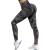 OMKAGI Women Scrunch Butt Lifting Leggings Seamless High Waisted Workout Yoga Pants Medium 88-black Tie Dye