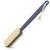 MainBasics Shower Brush Back Scrubber Dual-Sided Body Brush Long Handle with Soft and Stiff Bristles for Dry & Wet Brushing (Navy Blue)