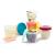 Babymoov Babybols Storage container for baby food hermetic rotating lock 6-part 250 ml 250 ml (6-Set) 6-part set
