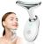 Pavritam Face Massager Anti-Aging Neck Eye Massager with 3 Modes Facial Massager Anti Wrinkle Device for Skin Care Face Toning (White)