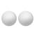 Crafjie 2PCS 6 Inches Craft Foam Balls  Smooth Foam Balls for Crafts  White Round Polystyrene Foam Balls for DIY Arts and Crafts  Drawing  Ornaments  School Modeling 6in 2pcs