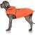 Bella & Balu Hundersmantel - waterproof dog coat with hood and reflectors for dry safe walking rangs the dog playground and the vacation with dog (m | orange) dog diapers XL Orange