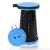 VOLIXOD Foldable Telescoping Stool Portable, Retractable Stool for Adults, Upgraded Collapsible Folding Seats with Load Capacity 550lbs, Camping Stools for Adults Blue