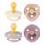 BIBS Color Schnuller 4-pack BPA-free cherry shape nipple.Natural rubber/latex made in Denmark.0-6 months (4-pack) Baby Girl Colors 0-6 months (4 Pack) Baby Girl Colors