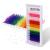 MERETON 16 Rows Colored Lash Extensions White Pink Red Golden Yellow Green Blue Purple Mix Color 0.07mm D Curl Color Lashes Extension Individual Single Classic Eyelash Extensions(0.07 D 14mm Lenght) 0.07-D-14mm-16 rows