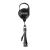 Booms Fishing FC2 Fishing Knot Tying Tool, Fly Fshing Line Cutter, Fishing Clippers with Retractor Black