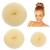 Styla Hair 3 Piece Donut Hair Bun Maker (1 Small 1 Medium 1 Large) Blonde