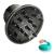 Universal Hair Diffuser, Hair Dryer Diffuser Attachment for Curly and Natural Wavy Hair, Professional Blow Dryer Diffuser, Adjustable from 1.4 Inch to 2.6 Inch Black