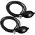 2 Set Blood Pressure Bulb Pump Replacement Rubber Inflation Bulb Adjustable Blood Pressure Pump Blood Pressure Monitor Manual Pump Blood Pressure Hand Pump with Tubing Air Valve for Sphygmomanometer