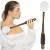 Vive Lotion Applicator for Back  Feet (17.5) - Self Washer Beauty Shower Sponge  Long Handle Cream Wand for Elderly  Women - Apply Medicine  Skin Cream  Body Wash  Sunscreen  Tanner (Dark)