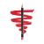 NYX PROFESSIONAL MAKEUP Slim Lip Pencil  Long-Lasting Creamy Lip Liner - Hot Red 817 Hot Red 1 Count (Pack of 1)