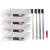 Disposable toothbrush Hotel Zahndrossel disposable toothbrush and toothpaste 4 colors individually packaged tender and practical suitable for hotel at home travel camping (pack-52)