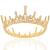 NODG Gold Crowns for Women Gold Queen Tiaras for Women Crystal Wedding Crown for Women Vintage Birthday Tiaras for Women Party Hair Accessories