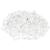 Houseables Glass Stone, Clear Marbles, Pebbles for Vases, 5 LB, 400-500 Stones, Flat Bottom, Round Top, Rocks, Bowl Filler Gems, Iridescent Decor, Decorative Centerpieces, Florist Supplies, Aquarium