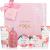Bath Spa Gift Baskets for Women - Bath Sets for Women Gift Luxurious 5 Piece Rose Scented Spa Gift set with Shower Gel, Body Butter, Hand Cream, Body Lotion, Gifts for Women