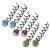 3 Pairs Twist Screw Hair Pin Bun Stick Spin Spiral Hair Pin Clip Hair Bun Styling Tool Hair Accessories for Women Lady