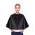 No lifting black make-up cloak black make-up coat waterproof short blouse for beauty salons light crest-beard apron make-up BIB styling shampoo cloak for make-up artist 1 piece (1 Pack) black